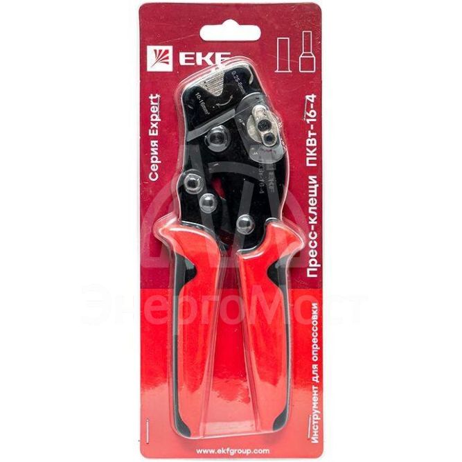 Пресс-клещи ПКВт-16-4 Expert EKF pkvt-16-4-exp
