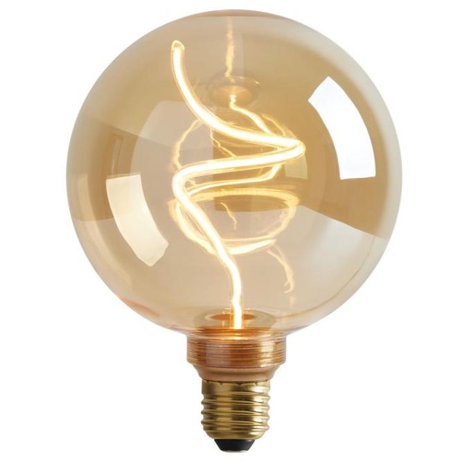 Лампа светодиодная филаментная Loft 271 G125 5Вт 1800К E27 DIM Voltega 8558