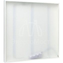 Светильник светодиодный ДВО-1002 36Вт 6500К IP40 595х595х40 опал панель EKF LPL-1002-O-36-6500-40