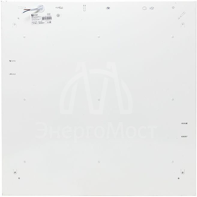 Светильник светодиодный ДВО-1002 36Вт 6500К IP40 595х595х40 опал панель EKF LPL-1002-O-36-6500-40