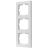 Рамка 3-местн. вертик. VESNA бел. LEZARD 742-0200-153