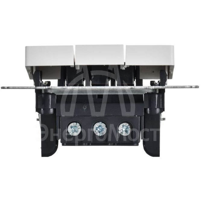 Выключатель 3-кл. СП BRITE ВС10-3-0-БрАБ 10А механизм арктич. бел. IEK BR-V30-0-10-K91