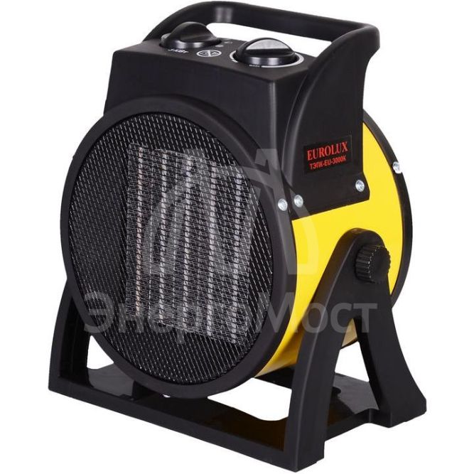 Пушка тепловая электрическая ТЭПК-EU-3000K круглая керамич. нагрев. элемент EUROLUX 67/1/37