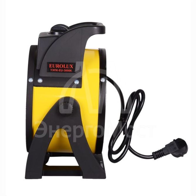 Пушка тепловая электрическая ТЭПК-EU-3000K круглая керамич. нагрев. элемент EUROLUX 67/1/37