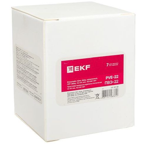Приставка ПВЭ 22 0.1-30сек NO+NC EKF ctr-st-22