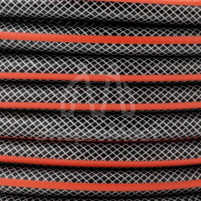 Шланг поливочный ПВХ 3-х слойный 1/2дюйма 25м Стандарт ЧЕТЫРЕ СЕЗОНА 62-0224