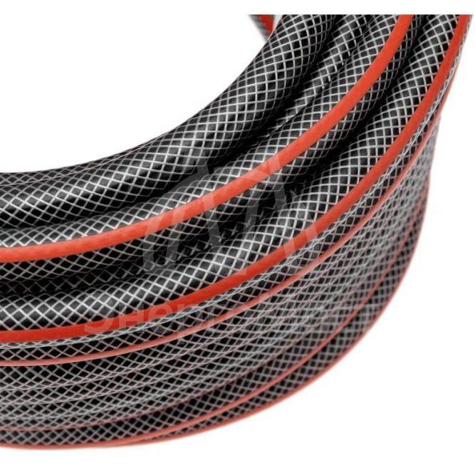 Шланг поливочный ПВХ 3-х слойный 1/2дюйма 25м Стандарт ЧЕТЫРЕ СЕЗОНА 62-0224