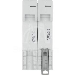 Выключатель автоматический модульный 2п C 25А 6кА TX3 6000 2мод. 230/400В Leg 404044