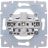Розетка 1-м СП Vesna без заземл. ПБТ механизм бел. LEZARD 742-0288-121B