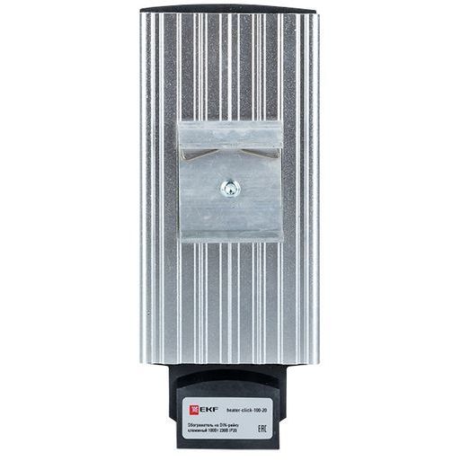 Обогреватель на DIN-рейку клеммный 100Вт 230В IP20 PROxima EKF heater-click-100-20