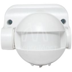 Датчик движения микроволновый MW-702 1200Вт 180гр. до 15м IP44 бел. PROxima EKF dd-mw-702