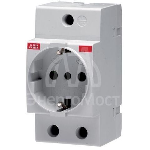 Розетка щитовая M1173 16А 2P+N ABB 2CSM110000R0701