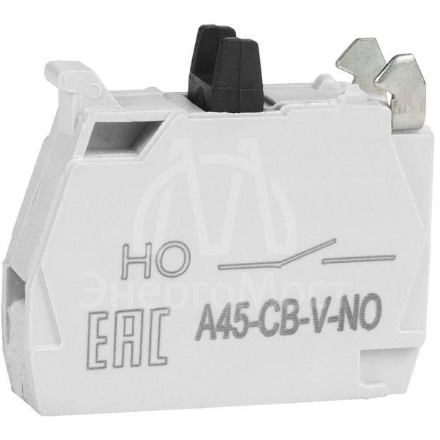 Блок контактный OptiSignal D22 A45-CB-V-NO 1НО винтовой зажим ZBE101 КЭАЗ 332200