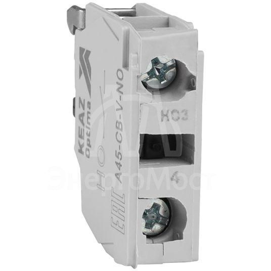 Блок контактный OptiSignal D22 A45-CB-V-NO 1НО винтовой зажим ZBE101 КЭАЗ 332200
