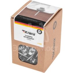 Саморез кровельный 4.8х50мм цинк короб (уп.150шт) Kranz 1201-4850-3