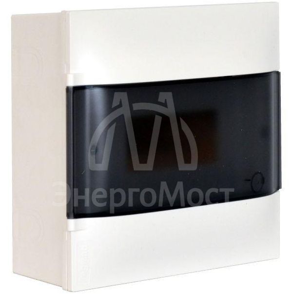 Щиток пластиковый навесной Practibox S 1х8 дым. дверь Leg 134618