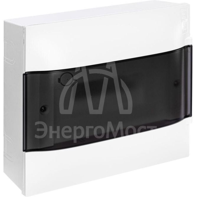 Щиток пластиковый навесной Practibox S 1х8 дым. дверь Leg 134618