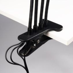 Светильник светодиодный &amp;quot;КРИСТАЛЛ&amp;quot; CTL2-USB-bl Agro 4х10Вт IP40 для растений спектр 4 плафона на прищепке пульт на шнуре красн./син. ФАZА 5068810