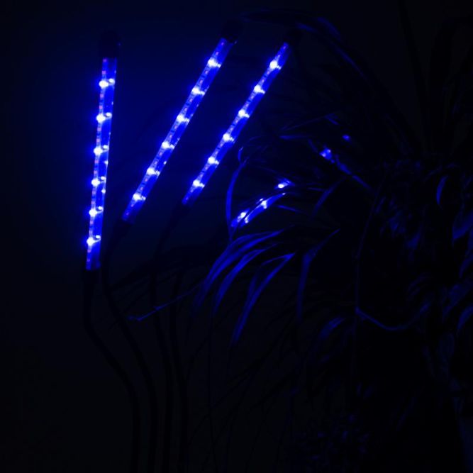 Светильник светодиодный &amp;quot;КРИСТАЛЛ&amp;quot; CTL2-USB-bl Agro 4х10Вт IP40 для растений спектр 4 плафона на прищепке пульт на шнуре красн./син. ФАZА 5068810