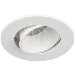 Светильник встраиваемый декоративный KL90 WH MR16/GU5.3 бел. пластик. Эра Б0054369