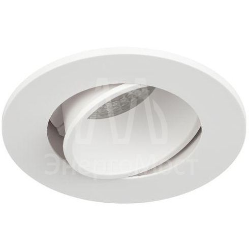 Светильник встраиваемый декоративный KL90 WH MR16/GU5.3 бел. пластик. Эра Б0054369