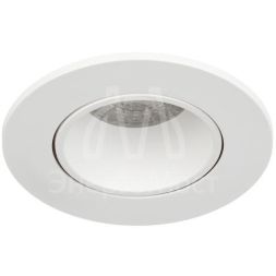 Светильник встраиваемый декоративный KL90 WH MR16/GU5.3 бел. пластик. Эра Б0054369