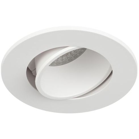 Светильник встраиваемый декоративный KL90 WH MR16/GU5.3 бел. пластик. Эра Б0054369