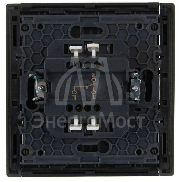 Выключатель проходной 1-кл. СП FORTE&amp;amp;PIANO 10А FP303 сер. IEK FP-V12-0-10-1-K03