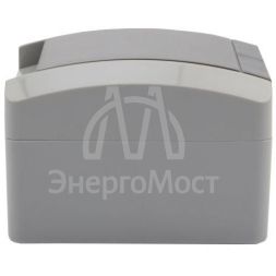 Розетка 1-м ОП INDUSTRIAL с заземл. керамика IP54 сер. Kranz KR-78-0612