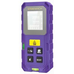 Рулетка лазерная Reel PLUS GS40 фиолет. Ermenrich 86257