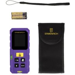 Рулетка лазерная Reel PLUS GS40 фиолет. Ermenrich 86257