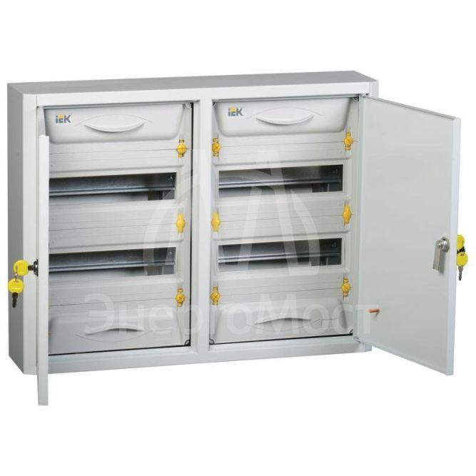 Корпус металлический ЩРн-2х24з-0 36 УХЛ3 IP31 PRO IEK MKM15-N-2X24-31-ZU