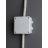 Коробка распаячная ОП КМ 100х100х45 IP44 6 вводов (RAL7035) IEK UKO11-100-100-045-K41-44