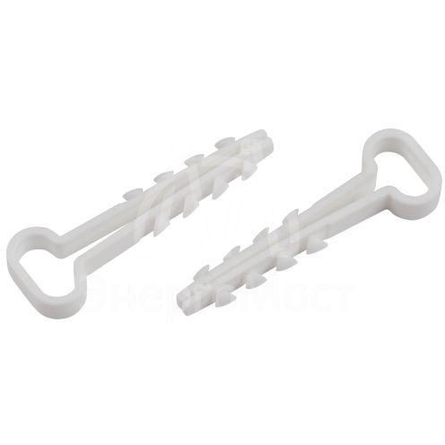 Дюбель-хомут 6-12мм для плоского кабеля NO-225-207 бел. (уп.50шт) Эра Б0066300