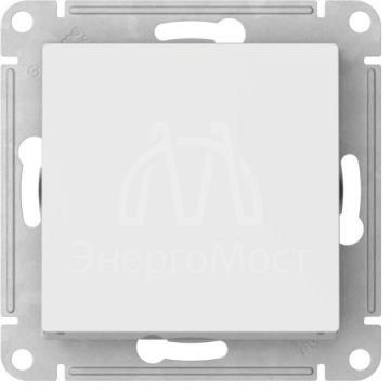 Выключатель 1-кл. AtlasDesign (сх. 1) 10AX быстрозажим. клем. механизм бел. SE ATN000111S