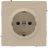 Розетка силовая KANT 2P+E защ. шторки ванильн. марципан DKC 7015003