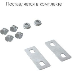 Крышка на ответвитель DL осн. 100 в комплекте с крепеж. эл. для монтажа гор. оцинк. PTCE DKC 38363KHDZ