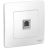 Розетка телефонная 1-м СП BLANCA RJ11 бел. SchE BLNIS011001