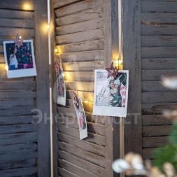 Прищепка деревянная &amp;quot;Звездочки&amp;quot; 16х4.5х1.3см роз. (уп.6шт) Neon-Night 504-034