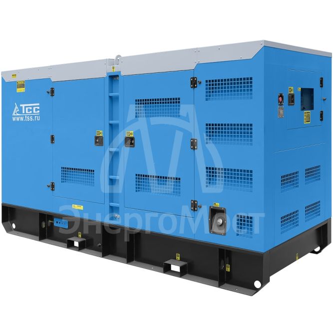 Дизельный генератор ТСС АД-300С-Т400 в шумозащитном кожухе