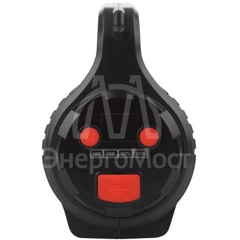 Фонарь-прожектор аккумуляторный Армия России Шмель PA-702 10Вт + боков. свет красн. маяк USB powerbank литиевый Эра Б0033764