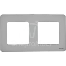 Рамка 2-м Inspiria алюм. Leg 673942