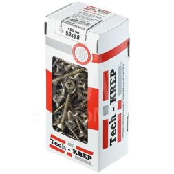 Саморез универсальный 50х5.0мм желт. (уп.150шт) Tech-KREP 102263