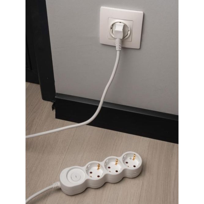 Удлинитель EX-03GS-500 (3х5) заземл. выкл. JazzWay 5065185