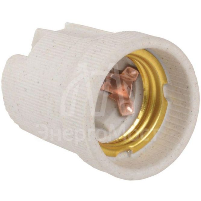 Патрон электрич. E27 Пкр27-04-К43 подвесной керамич. (с этикет.) IEK EPC10-04-01-K01