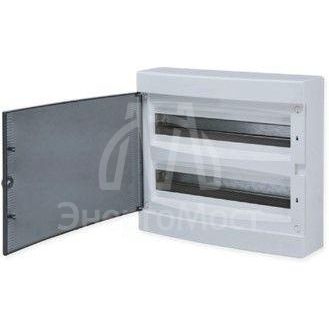 Щит распределительный навесной &amp;quot;Unix&amp;quot; прозр. дверь 2х18 модулей IP40 PROxima EKF ux-2x18-n