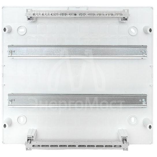 Щит распределительный навесной &amp;quot;Unix&amp;quot; прозр. дверь 2х18 модулей IP40 PROxima EKF ux-2x18-n