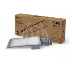 Светильник светодиодный Avenue ДКУ 30Вт 4000К IP65 3000лм 316х130х57 190-250В КСС &amp;quot;Ш&amp;quot; GAUSS 629534230