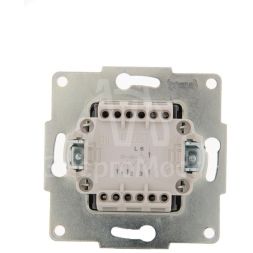 Механизм выключателя 3-кл. 1п СП Karina 10А IP20 жемчуж./бел. перламутр LEZARD 707-3088-109