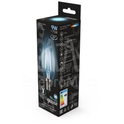 Лампа светодиодная Black Filament Свеча E14 9Вт 4100К Gauss 103801209